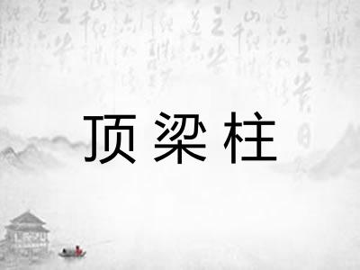 顶梁柱