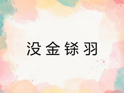 没金铩羽