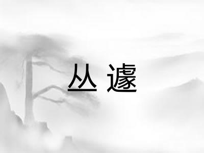丛遽