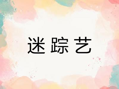 迷踪艺