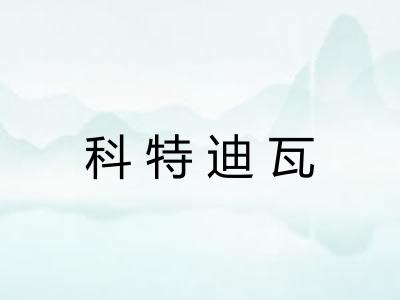 科特迪瓦