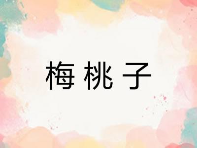 梅桃子