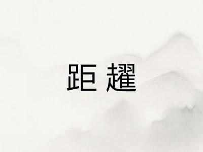 距趯