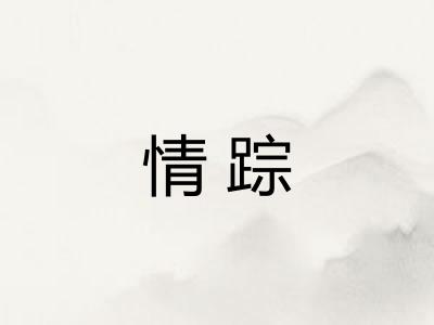 情踪