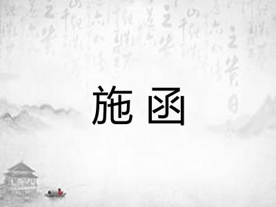 施函