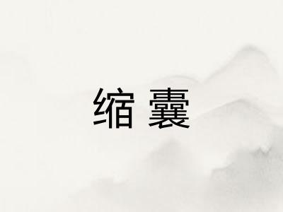 缩囊