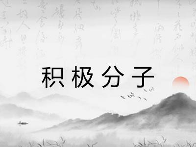 积极分子