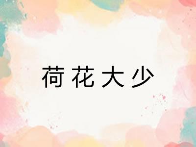 荷花大少