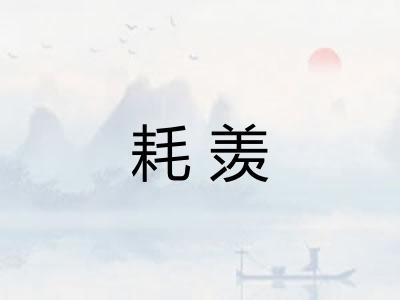 耗羡
