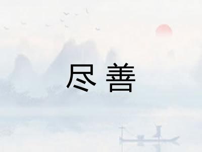 尽善