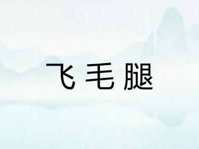 飞毛腿