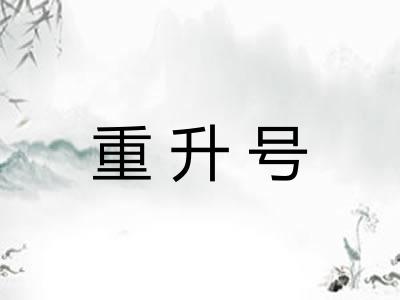 重升号