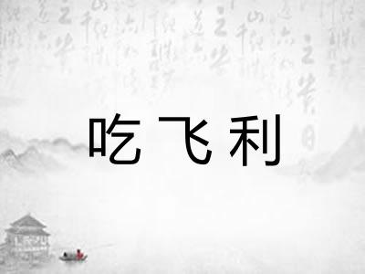 吃飞利