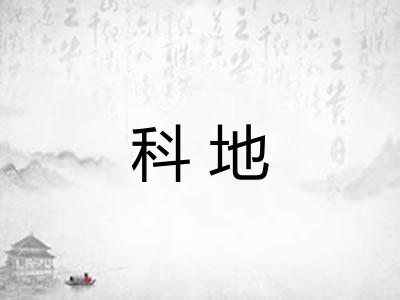 科地