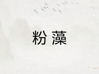 粉藻