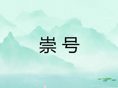 崇号