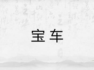 宝车