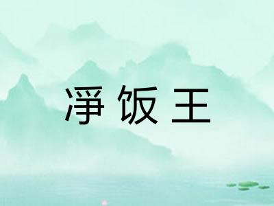 凈饭王