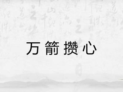 万箭攒心