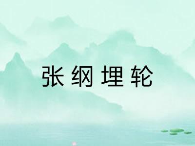 张纲埋轮
