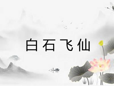 白石飞仙