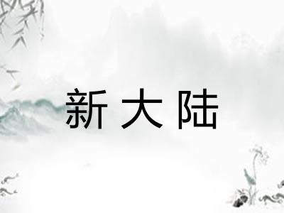 新大陆
