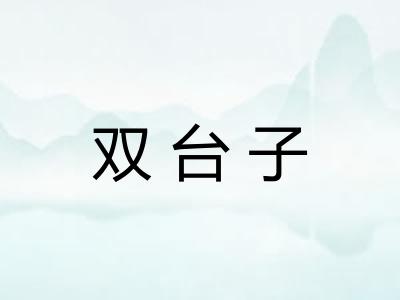双台子