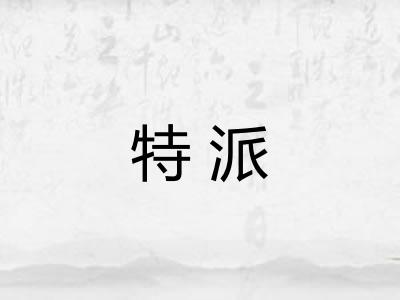 特派