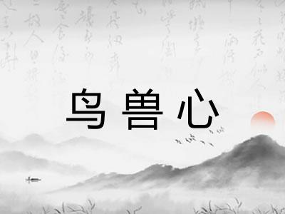 鸟兽心