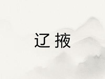 辽掖