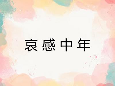 哀感中年