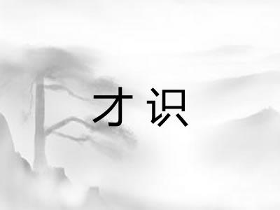 才识