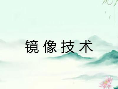 镜像技术