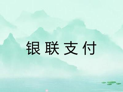 银联支付