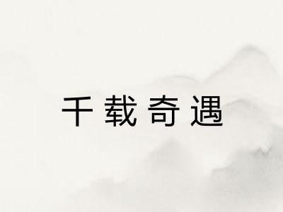 千载奇遇