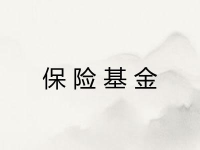 保险基金