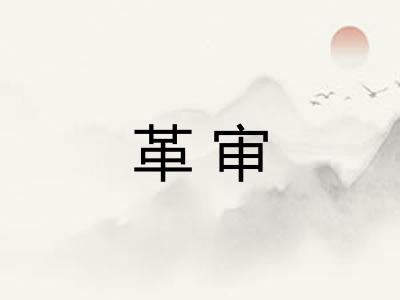 革审