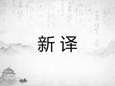 新译