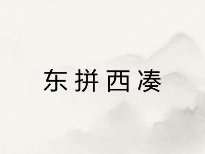 东拼西凑