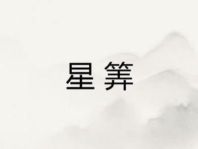 星筭