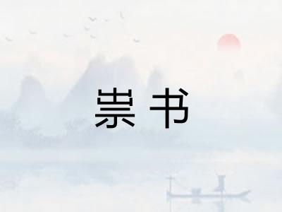 祟书
