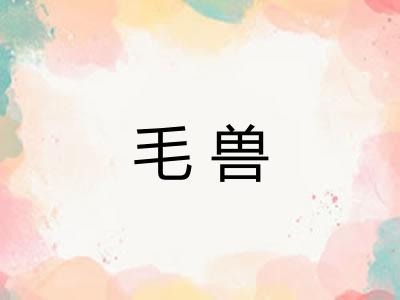 毛兽