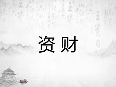 资财