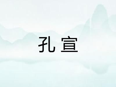 孔宣