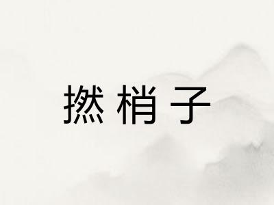 撚梢子
