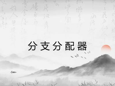 分支分配器