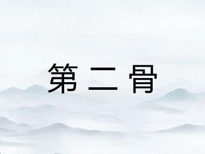 第二骨