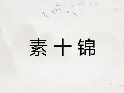 素十锦