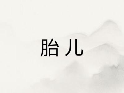 胎儿