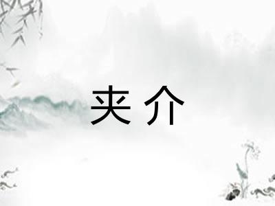 夹介